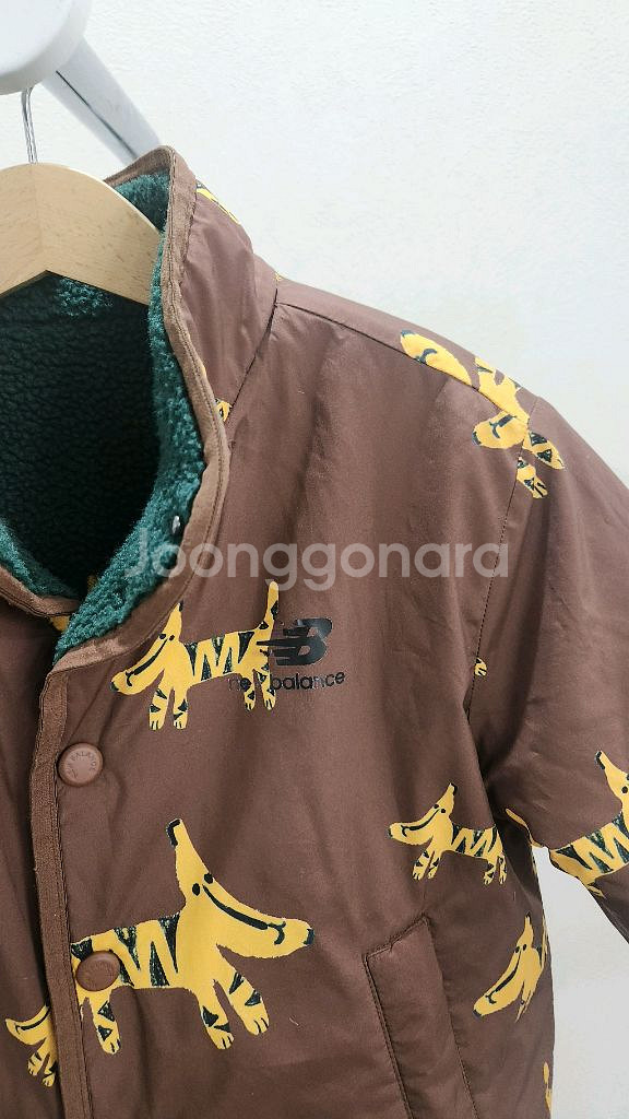 뉴발란스 키즈 리버시블(양면) 덤블 점퍼 110--7