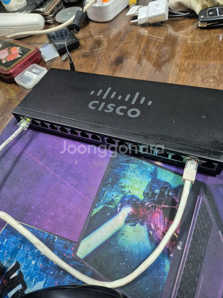 시스코SG95-16 16포트 스위치허브--1