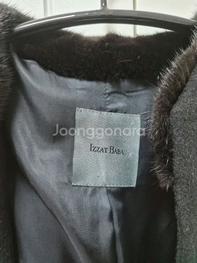아이잗바바 밍크넥 코트--1