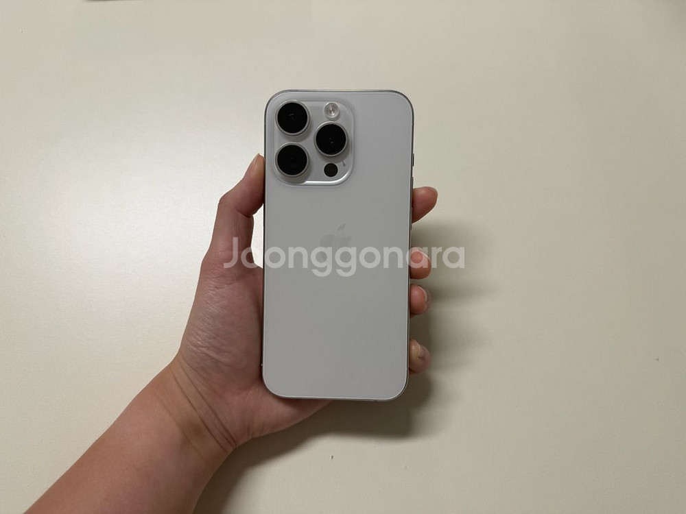 아이폰15pro 256 화이트 (애케플ㅇ)--14