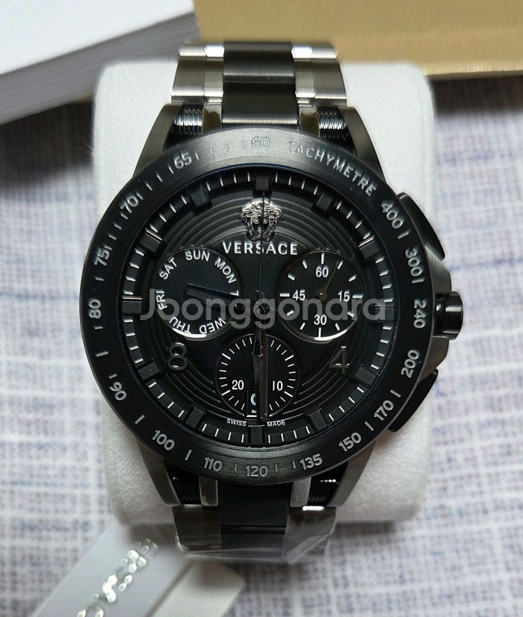 [정품 새제품] 명품 베르사체 남성시계. VERSACE--5