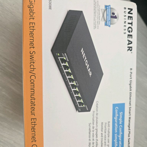 넷기어 8포트 기가비트 스마트 스위치