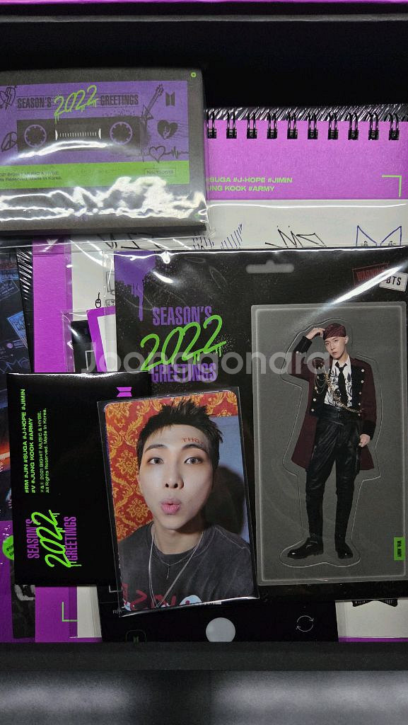 방탄소년단 2022 시그 디지털코드 포카 특전 포함--0