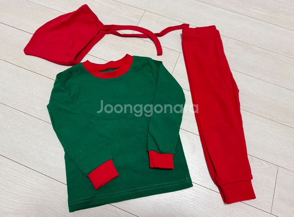 아기 유아 크리스마스 옷 세트 80--0