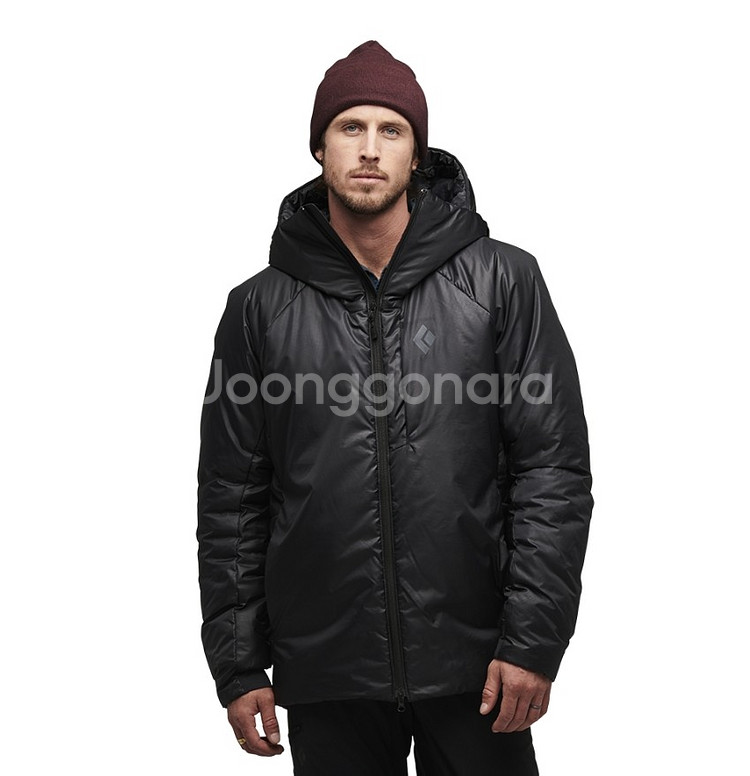 블랙다이아몬드 솔루션 4.0파카 블랙 M사이즈--0