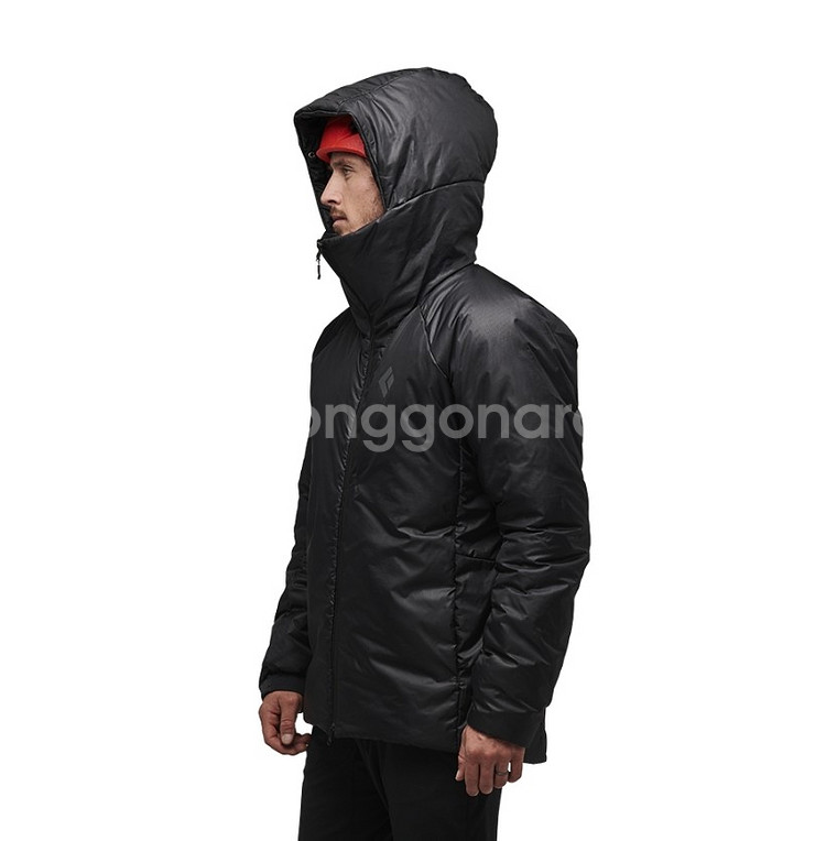 블랙다이아몬드 솔루션 4.0파카 블랙 M사이즈--1