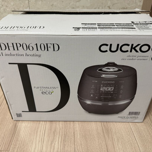 쿠쿠 IH압력밥솥 DHP0610FD 6인용 팝니다