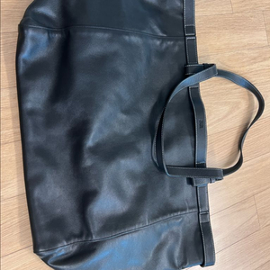 파사드패턴 샐러리 레더백 블랙