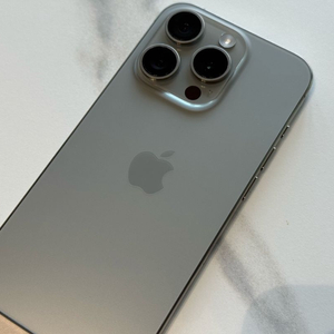 아이폰 15 Pro 128GB 네추럴티타늄(박스,케이블