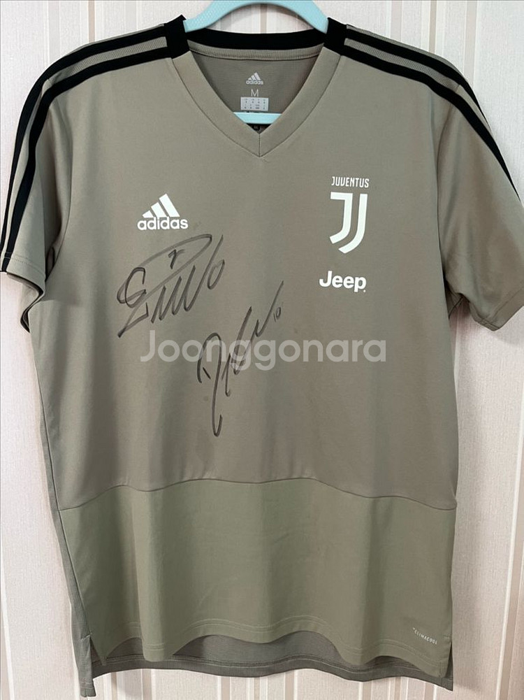 호날두, 디발라 친필 싸인 유벤투스 져지--0