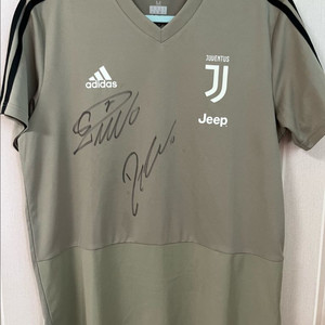 호날두, 디발라 친필 싸인 유벤투스 져지