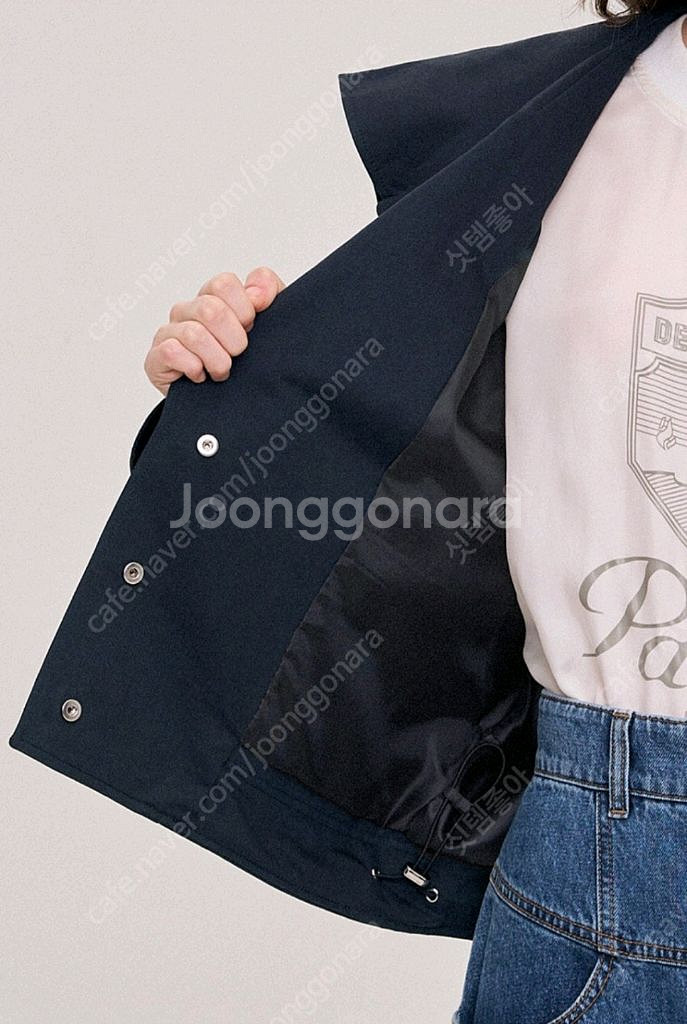 시스템 세일러칼라 크롭 자켓--3