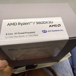 AMD 라이젠7 9800X3D 미개봉 새상품