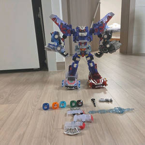 헬로카봇 한정판 크리스탈 펜타스톰X 팝니다