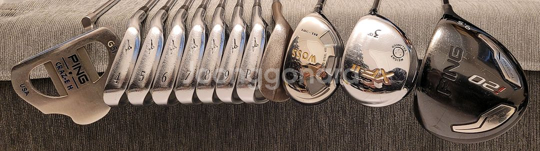 + 미즈노 + 남성용 골프채 풀세트--3