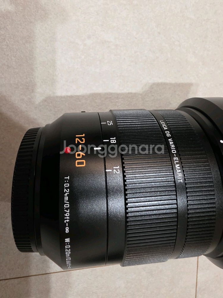 파라소닉 렌즈 판매 합니다 단렌즈, 12-60렌즈--6