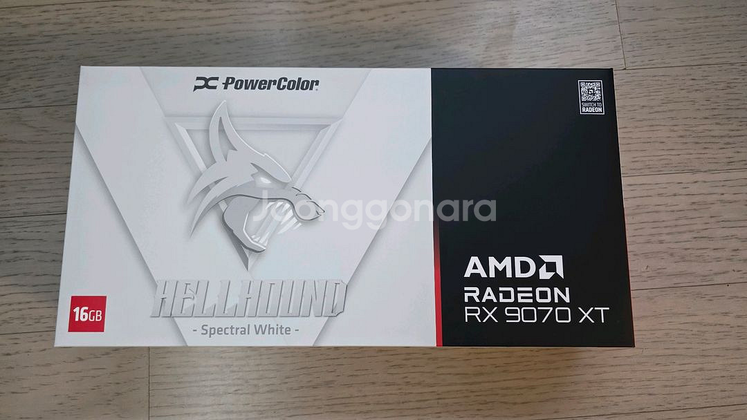 PowerColor 9070 XT 헬하운드 화이트--0