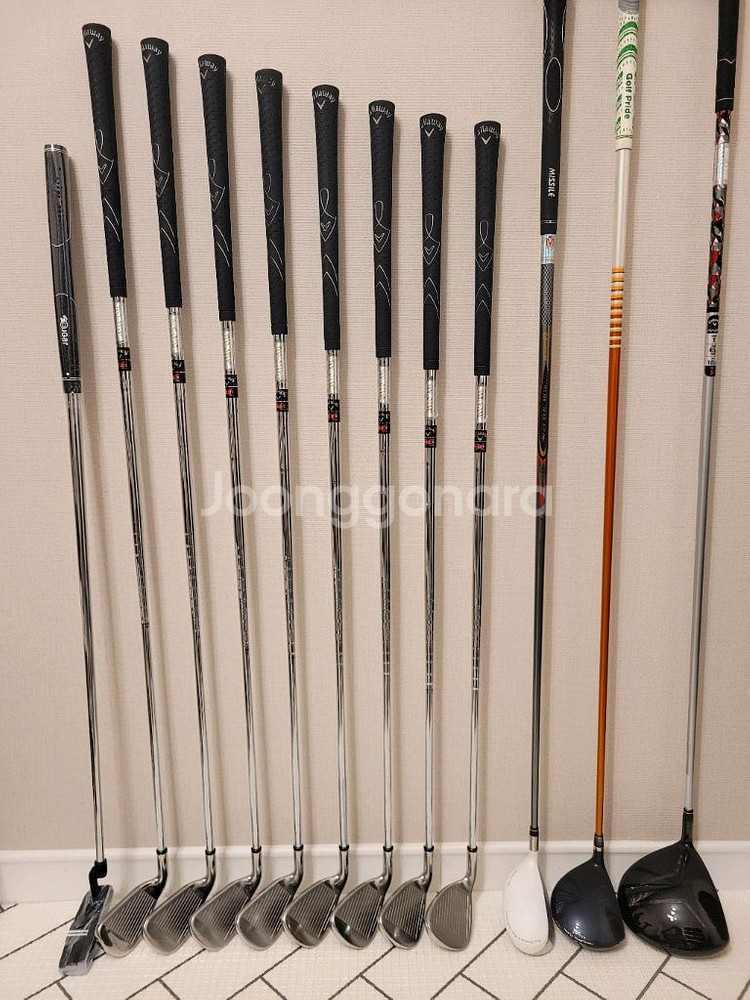 + 캘러웨이 + 남성용 골프채 풀세트--4