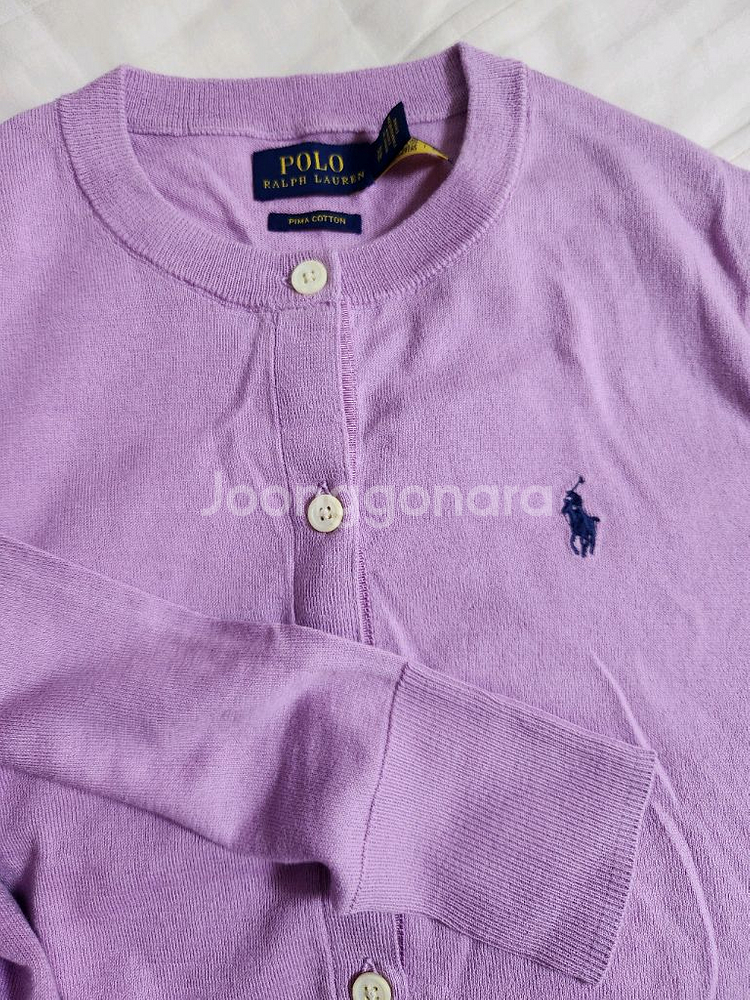 (새상품) 폴로 랄프로렌 피마 코튼 가디건 라--12