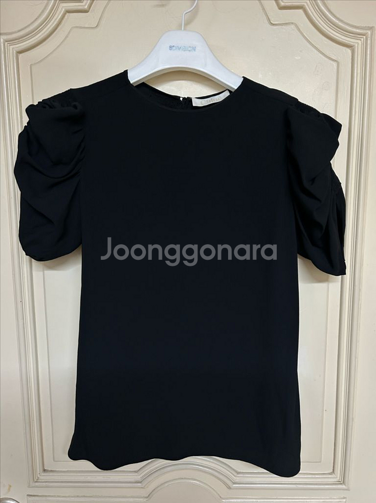 끌로에 실크 블라우스--0