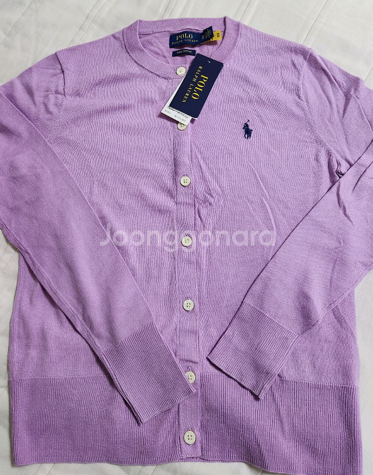 (새상품) 폴로 랄프로렌 피마 코튼 가디건 라--0