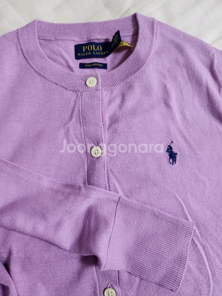 (새상품) 폴로 랄프로렌 피마 코튼 가디건 라--2