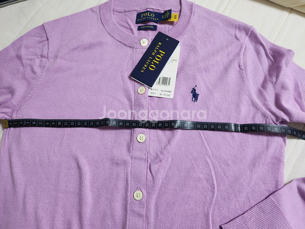 (새상품) 폴로 랄프로렌 피마 코튼 가디건 라--7