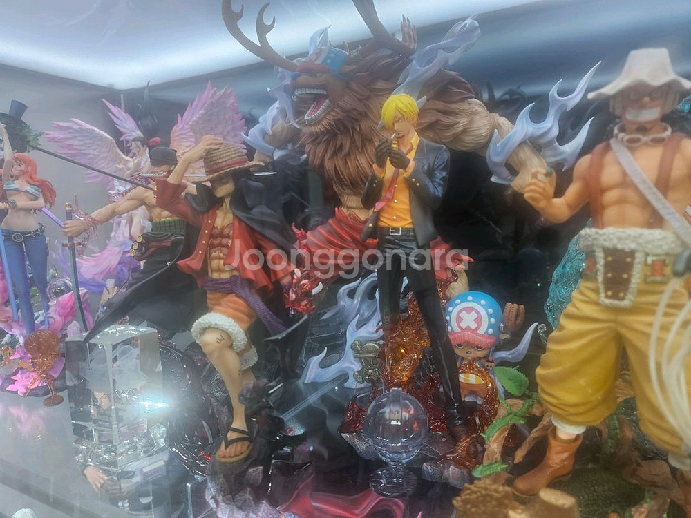 원피스 레진 피규어 밀집모자해적단--3