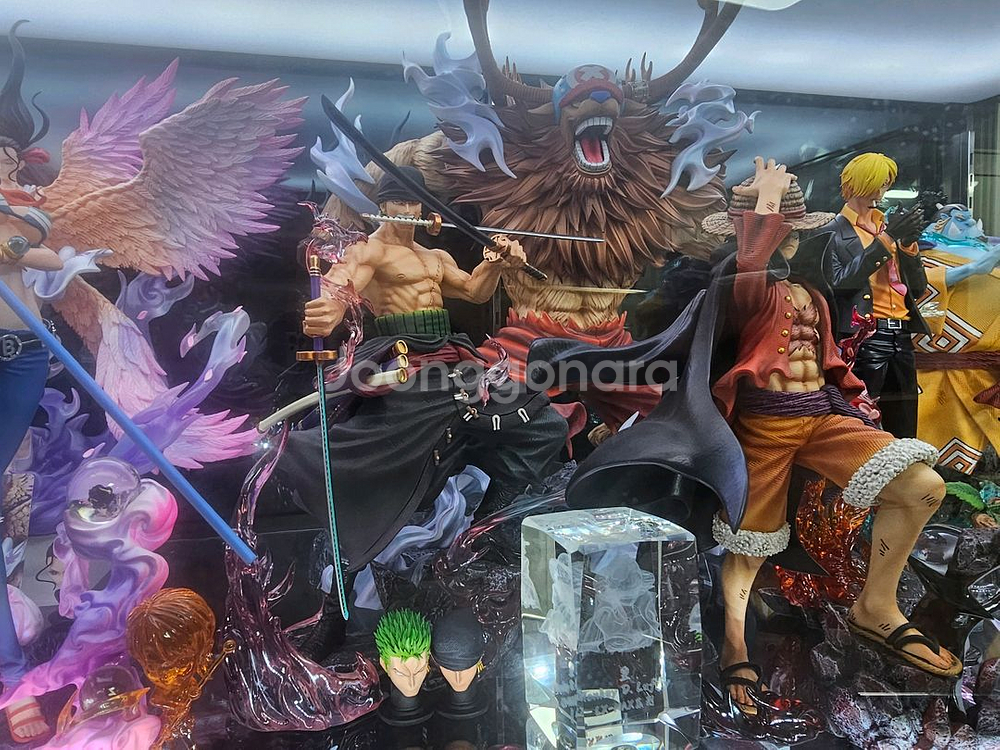 원피스 레진 피규어 밀집모자해적단--2