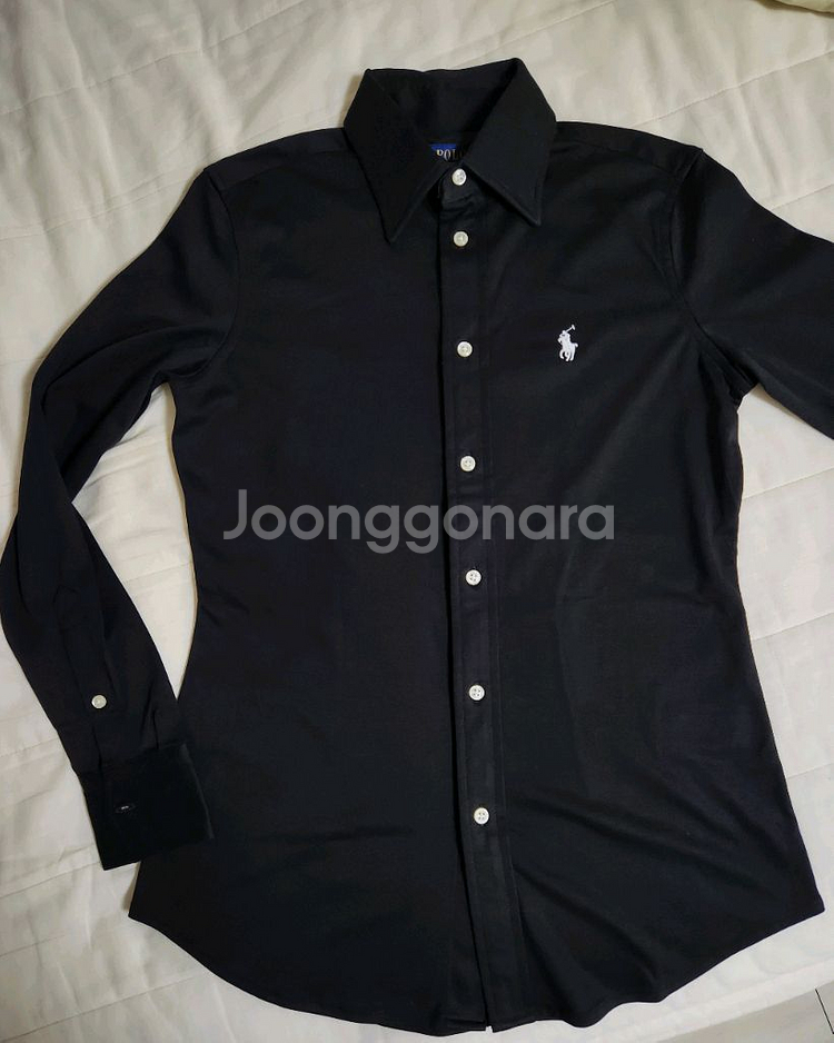 (정품) (새상품) 폴로 랄프로렌 여성 블랙 셔츠 XS--0
