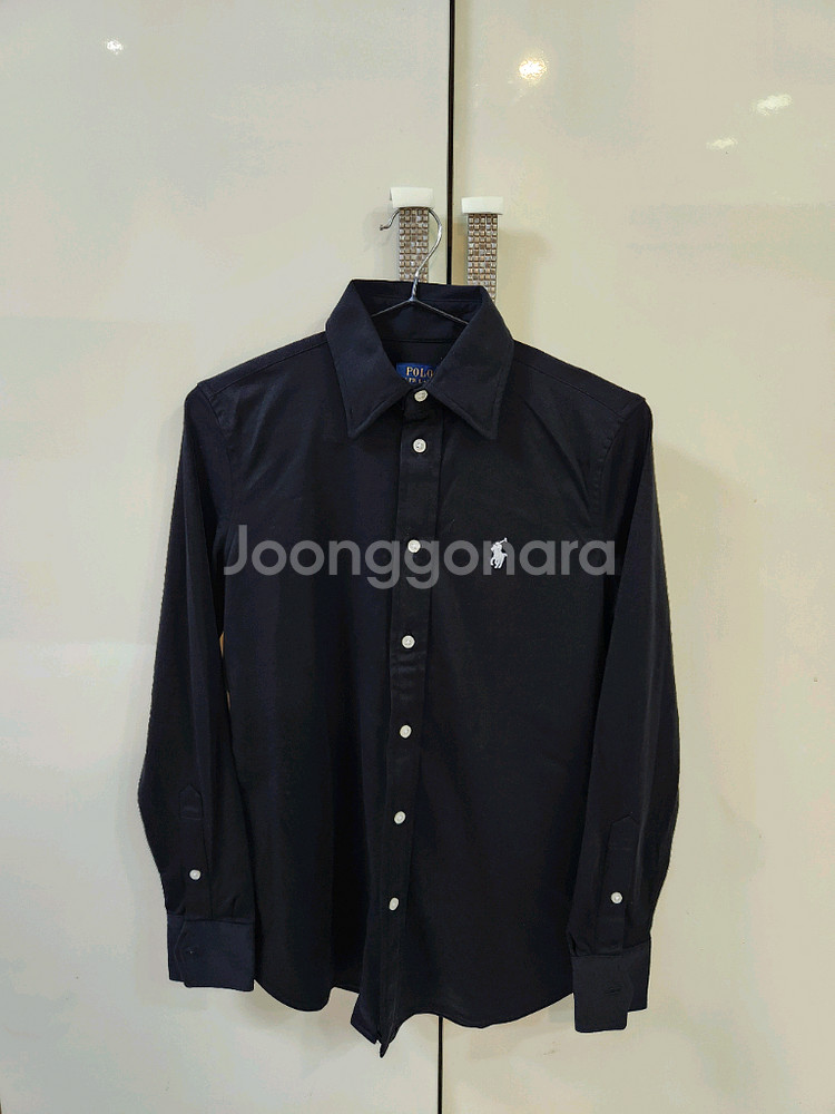 (정품) (새상품) 폴로 랄프로렌 여성 블랙 셔츠 XS--1