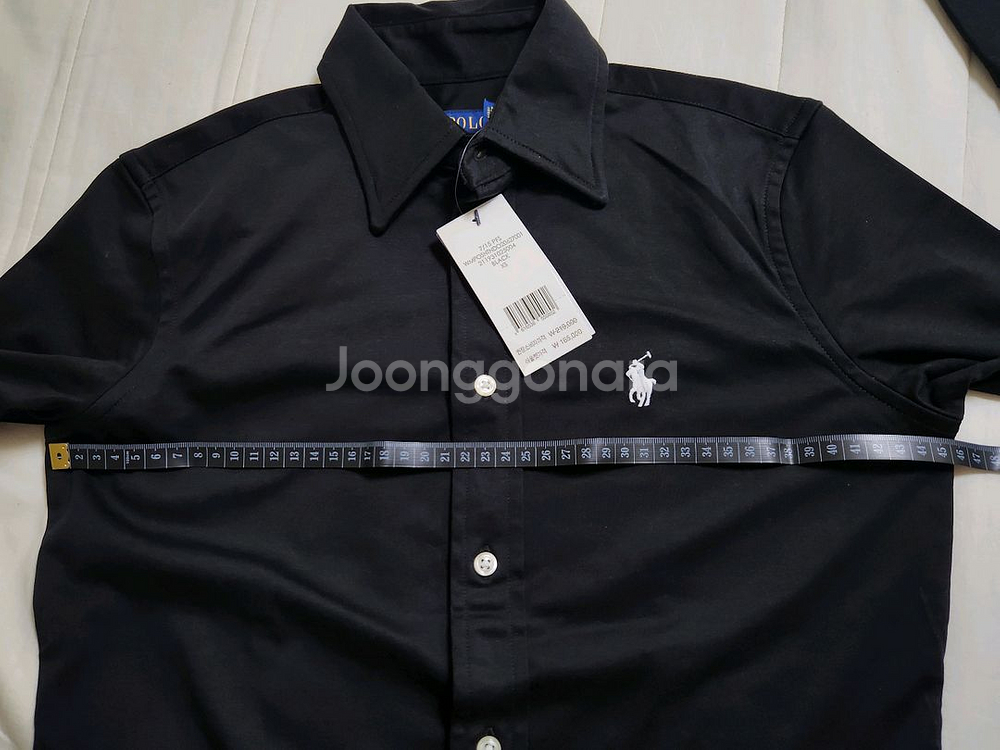 (정품) (새상품) 폴로 랄프로렌 여성 블랙 셔츠 XS--7