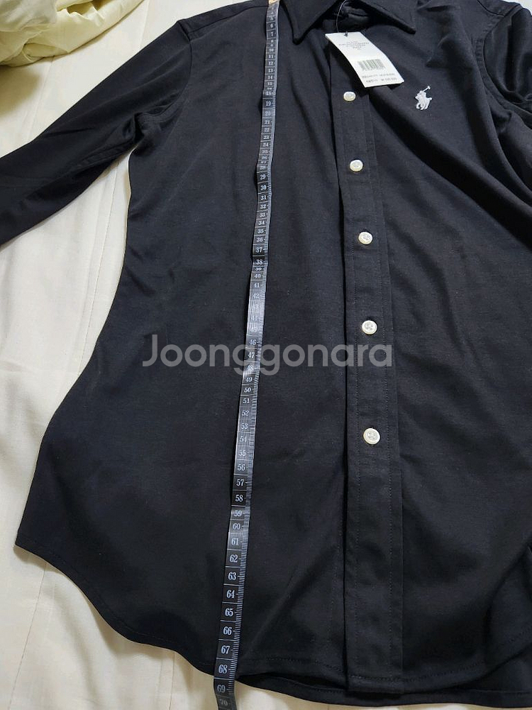 (정품) (새상품) 폴로 랄프로렌 여성 블랙 셔츠 XS--6