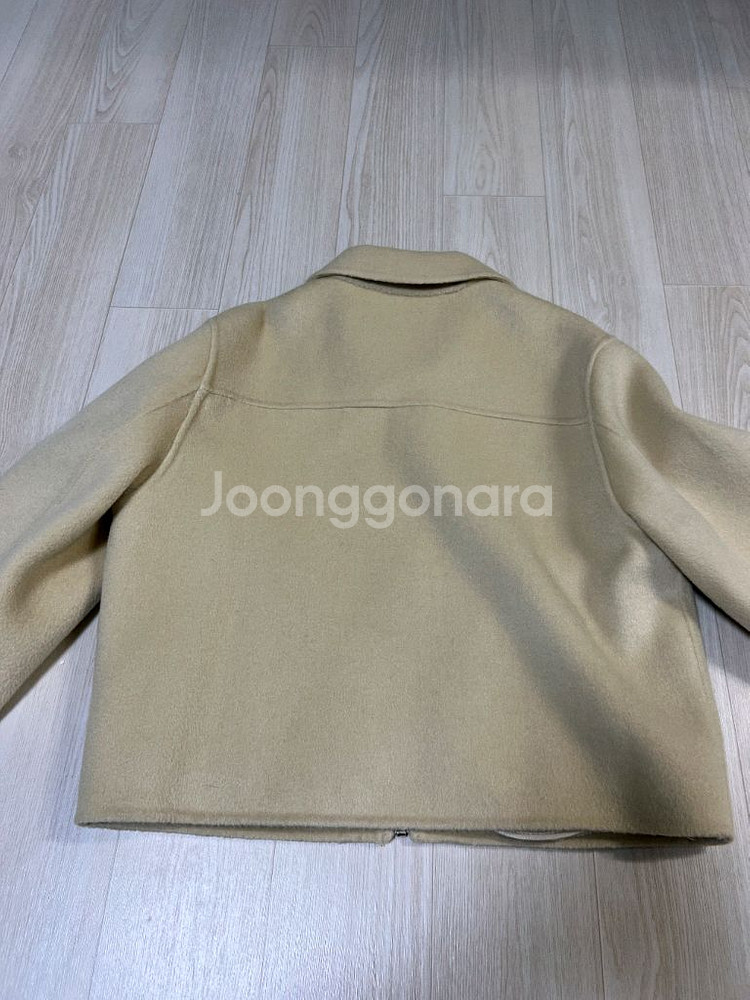 노티아 핸드메이드 집업 크림 s--1