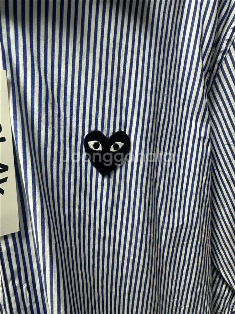 꼼데가르송 스트라이프셔츠 라지사이즈--6