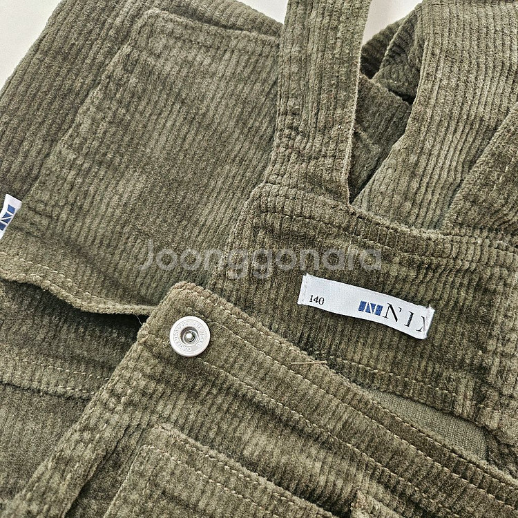 코듀로이 골덴 멜빵 새제품--1