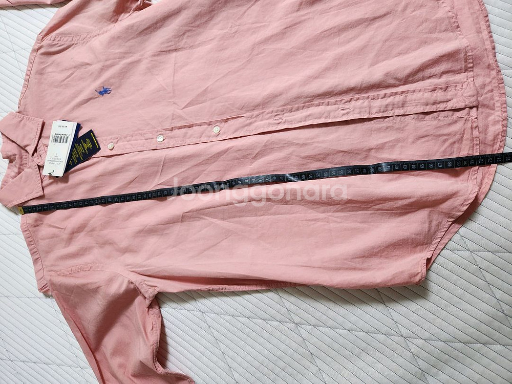 (정품) (새상품) 폴로 랄프로렌 핑크 셔츠 S 릴렉스--7