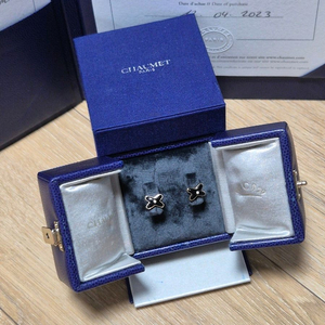 쇼메 주 드 리앙 귀걸이 오닉스 다이아몬드 이어링