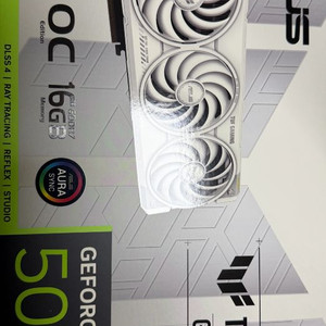 Asus tuf gaming화이트 5070ti 단순개봉