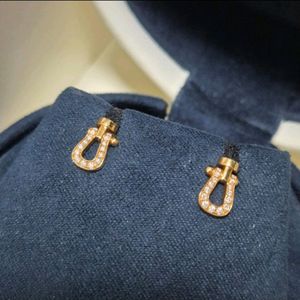 프레드 포스텐 이어링 다이아 핑크골드 귀걸이