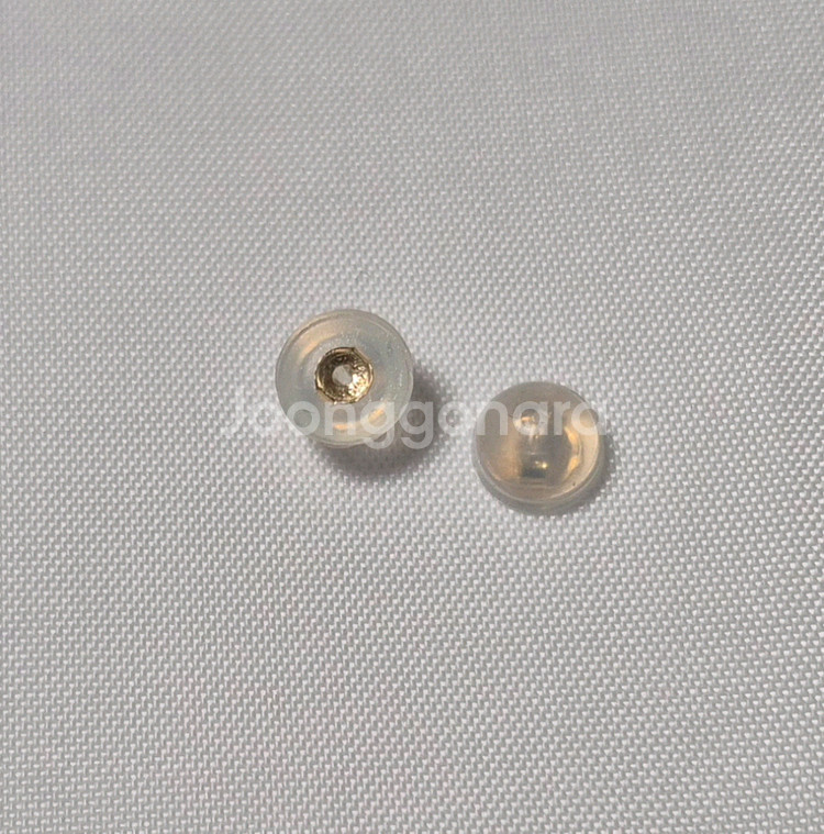 14k 7mm 담수진주 귀걸이--4