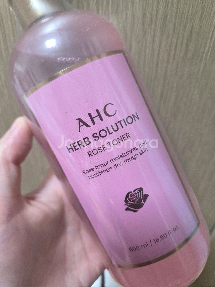 AHC 로즈 토너 500ml 새상품--0