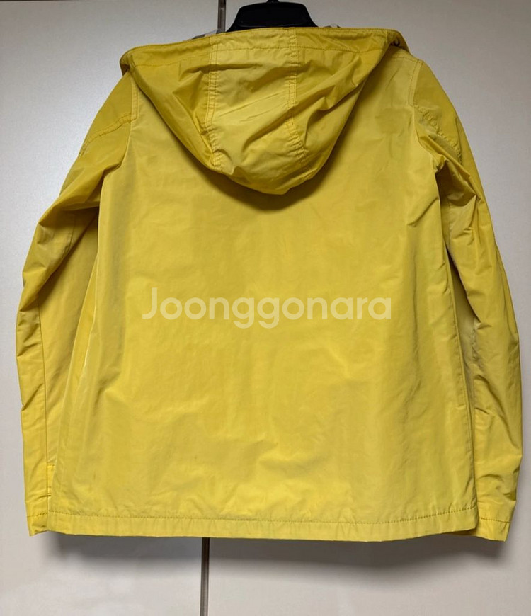 버버리 칠드런 옐로우 후드 자켓--4