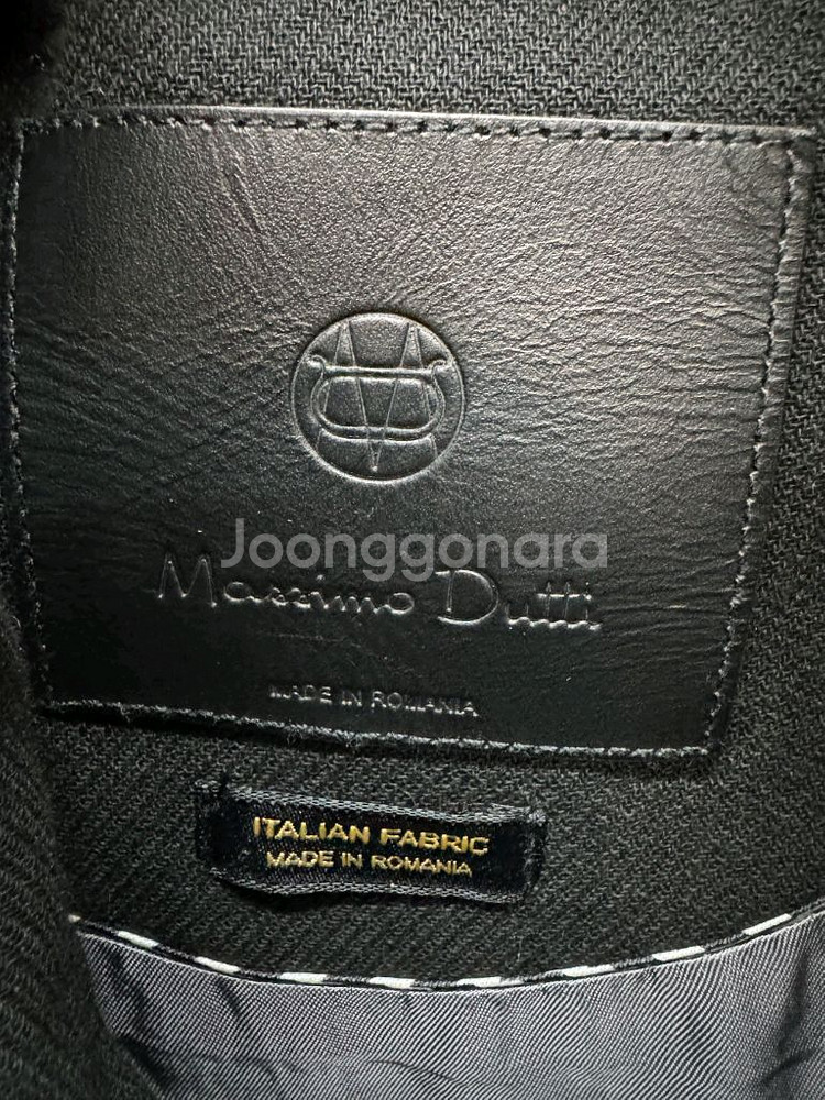 마시모뚜띠 블랙 봄버쟈켓 (95~100)--5