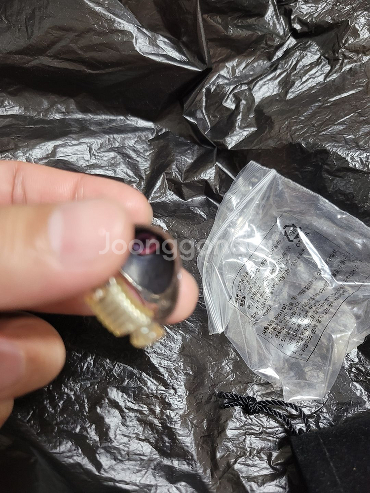 일본 컬리지 반지(실버) 챔피언반지 스컬링 보석반지--4