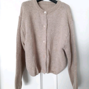 베이지니트가디건