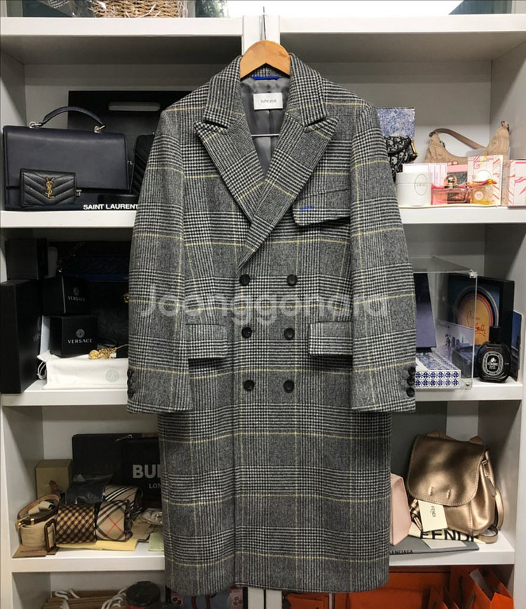 [KUHO] 구호플러스 더블 롱 코트--0