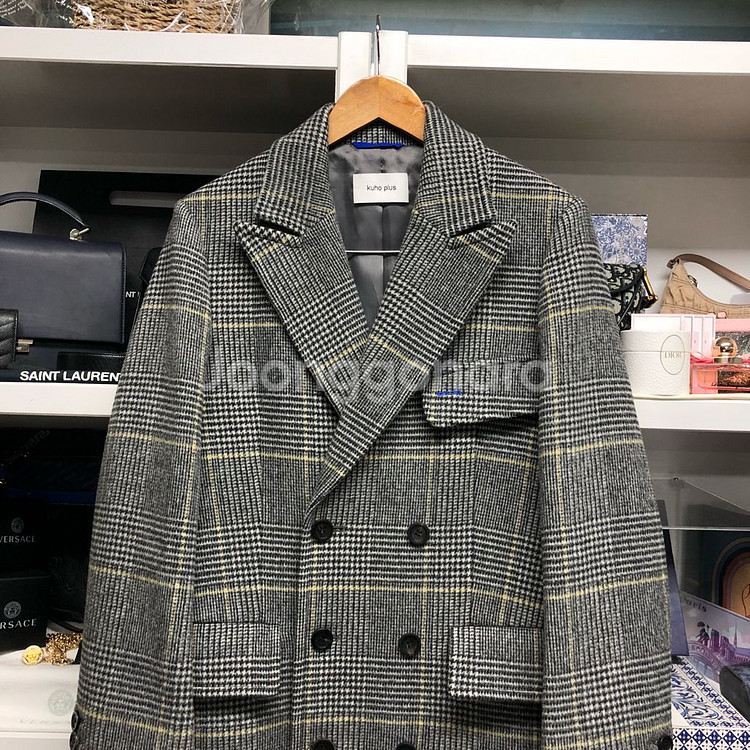 [KUHO] 구호플러스 더블 롱 코트--1