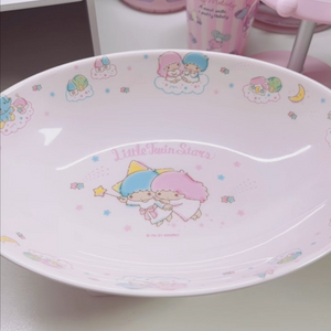 고전 산리오 리틀트윈스타 접시 키키 라라