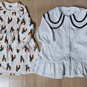 여아 가을 겨울 코듀로이 원피스 모이몰른 100-1